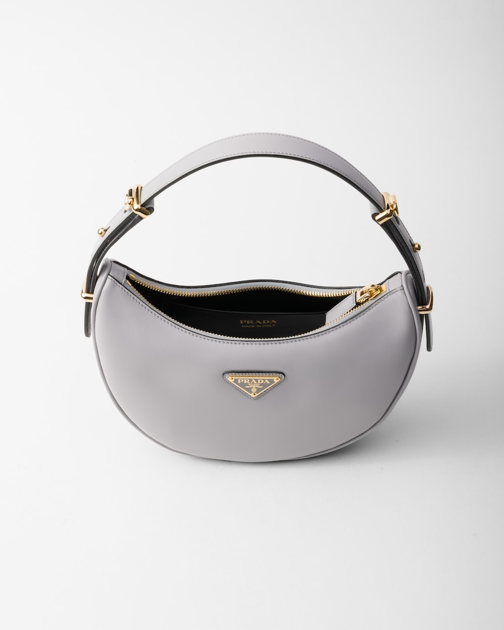 Prada Arqué Small Leather Shoulder Bag - Image 5
